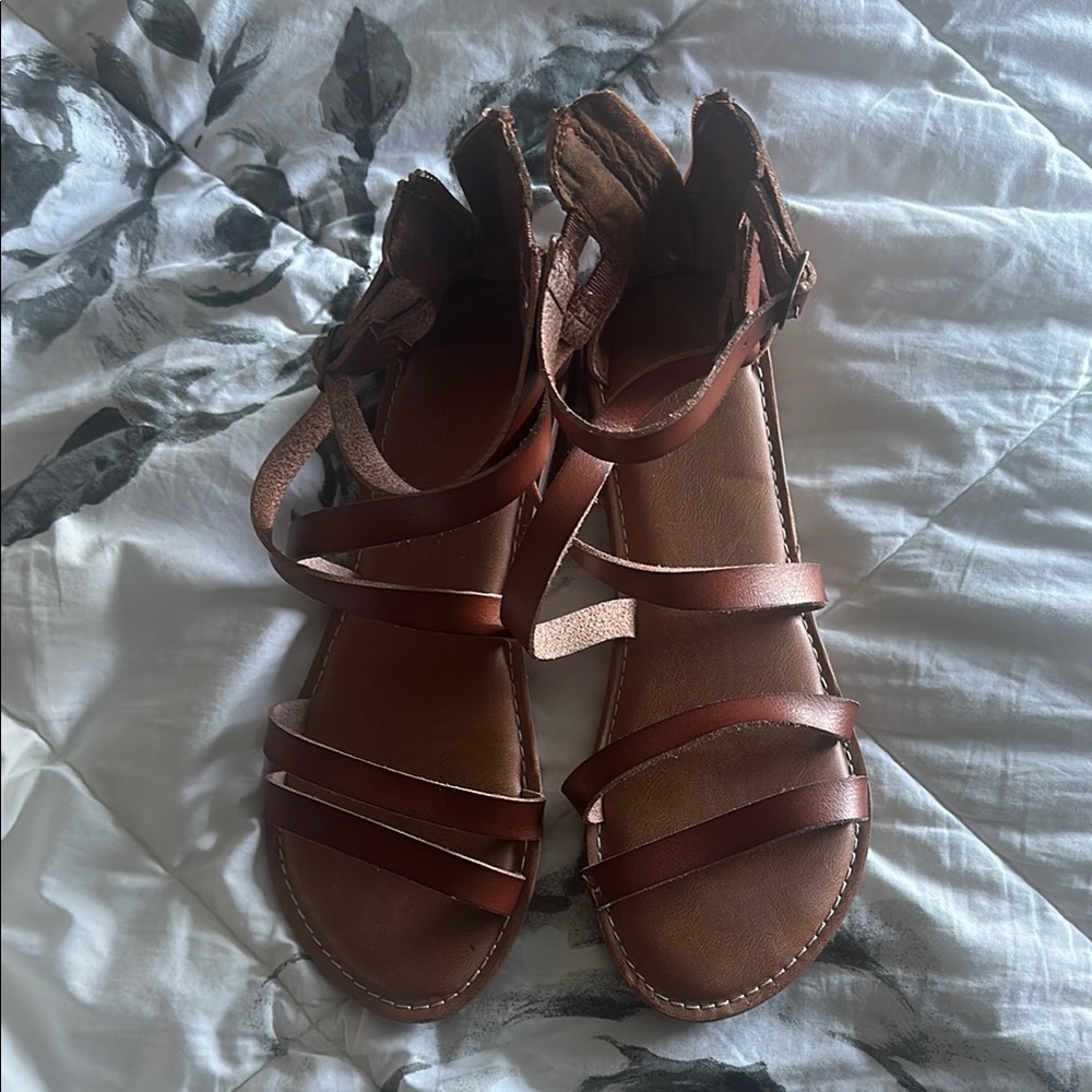 Target Brown Gladiator Sandals